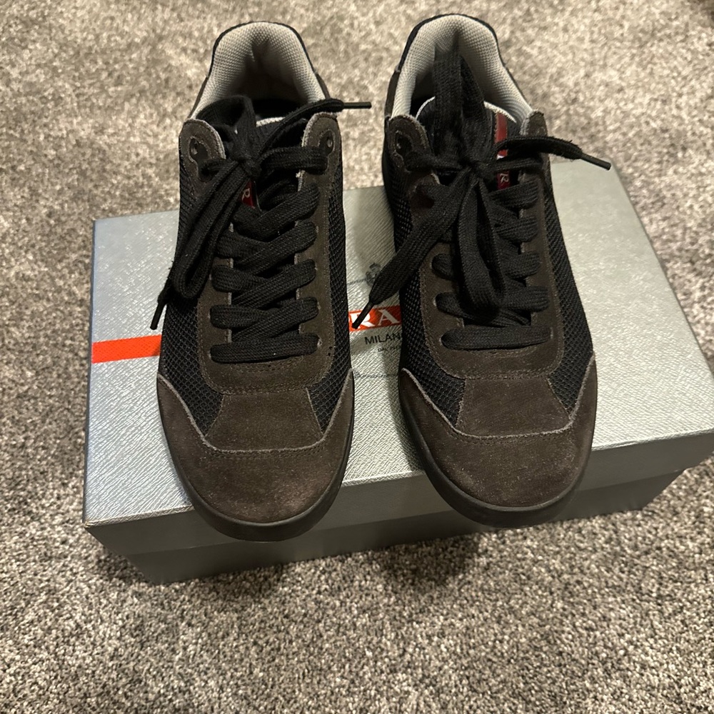 Prada suede gym shoes - Picture 2 of 6